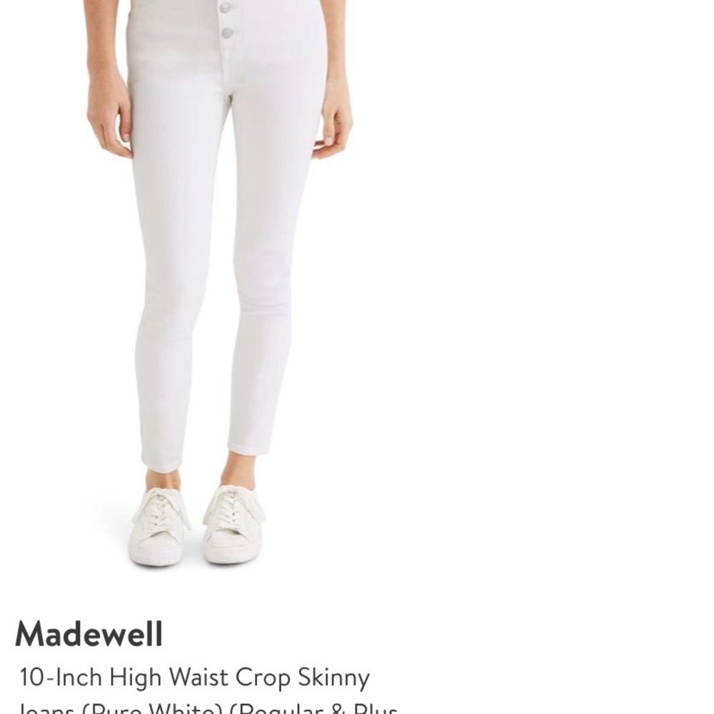 Madewell skinny jeans